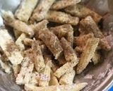 A picture of step 2 of Baby corn manchurian.