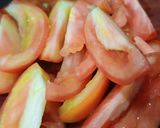 Hình bước làm 1 của món Bún Thái cá hồi và tôm