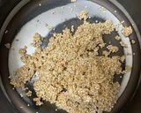 Hình bước làm 4 của món Cháo diêm mạch cá hồi nấu đậu thận [Eat clean - Lose weight]