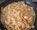 Foto del paso 7 de la receta: Pasta cremosa con Solomillo de Pavo🍖🍄‍🟫🍝