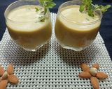 A picture of step 4 of Mint Carrot Badam Shake.