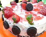Foto langkah ke 6 dari resep Strawberry cheesecake.