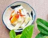 Hình bước làm 2 của món Su hào ngâm chua ngọt
