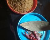 A picture of step 2 of Mutton and potato cury.