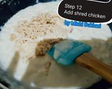 A picture of step 12 of Chicken White Pasta.