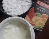 मिक्स फ्रुट बुंदी रायता (mix fruit boondi raita recipe in marathi) रेसिपी स्टेप 2 फोटो 