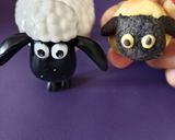 Foto langkah ke 7 dari resep Nastar Karakter Shaun The Sheep.