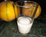 A picture of step 1 of Melon Coolers sago't drink.