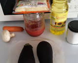 Foto del paso 2 de la receta: Berenjena con champiñón y zanahoria