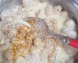 Pas rețetă Gnocchi cu sos alb și pui la grill 1 fotografie