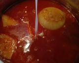 Tejszínes, rizses paradicsomleves 🍅 recept fázis 4 fotója