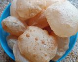A picture of step 2 of Sooji poori.