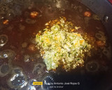 Foto del paso 7 de la receta: Albóndigas con sepia en su propia tinta 😋😋😋