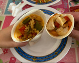 Foto del paso 4 de la receta: 🌿Fajitas de dos tipos