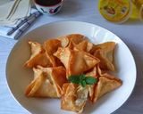 Foto langkah ke 8 dari resep Pangsit Pisang Saus Gula Merah.