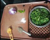 A picture of step 1 of Pani Puri sprout.