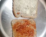 A picture of step 1 of Sandwich Treat.