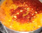 A picture of step 7 of Jallof rice and beans.