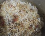 A picture of step 6 of Egg biryani.