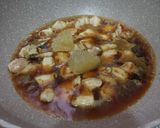 A picture of step 2 of Chinese Sweet and Sour Pork 糖醋排骨.