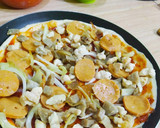 Foto langkah ke 6 dari resep Pizza teflon.