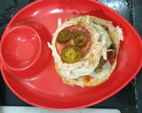 A picture of step 8 of Vegetarian Desi Burger.