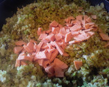Foto del paso 5 de la receta: "Arroz" de coliflor y brócoli... 😜😝😜🥦🍙🍚🍙🥦