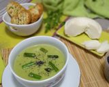 Foto del paso 3 de la receta Crema de espárragos y queso de oveja tronchón de Catí