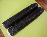 Hình bước làm 2 của món Sushi chiên & Gừng ngâm homemade