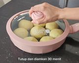 Foto langkah ke 7 dari resep No Oven No Mixer Choco Milk Bread.