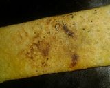 A picture of step 6 of Crispy dhosha.
