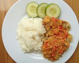 Foto langkah ke 4 dari resep Ayam geprek pedas ala bensu #week13.