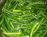 हरी मिर्च का आचार hari mirch ka achar रेसिपी चरण 1 फोटो