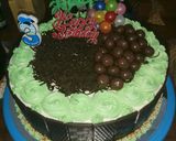 Foto langkah ke 22 dari resep Blackforest Kukus Lembut (Rainbow Cake/Cake Ultah).