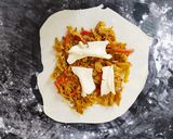 Foto del paso 4 de la receta: Chapati relleno con pollo tandoori