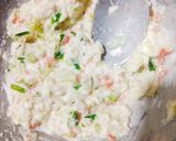 A picture of step 2 of Instant rava masala uttapam.