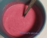 A picture of step 2 of Designer beetroot dhokla.
