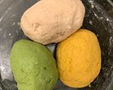 A picture of step 19 of Maharashtrian sweet dish Puran Poli with kheer.