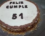 Foto del paso 3 de la receta Tarta de cumple. Bizcocho de chocolate cubierto de nata. Thermomix