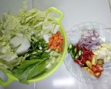 Foto langkah ke 1 dari resep Ayam tumis sayur.