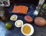 Foto del paso 1 de la receta: Salmón al horno con kikos