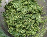 Une image de l'étape 3 de Pesto de feuilles de capucine.