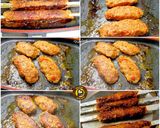 A picture of step 5 of Turkish Chicken Adana Kabaabs In Oven And On Skillet.