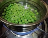 A picture of step 2 of Green Peas Paniyaram.