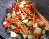 Currys zöldség (vegán) recept fázis 2 fotója