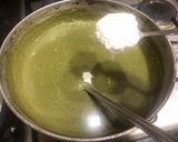 A picture of step 6 of Cream of Spinach soup.