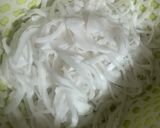 Hình bước làm 1 của món Mứt dừa lá dứa