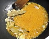 A picture of step 5 of Mangshor Ghugni.