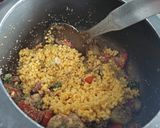 सब्जी बाजरा खिचड़ी (sabzi bajra khichdi recipe in Hindi) रेसिपी चरण 4 फोटो