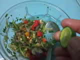 Sambel matah ala saya aja